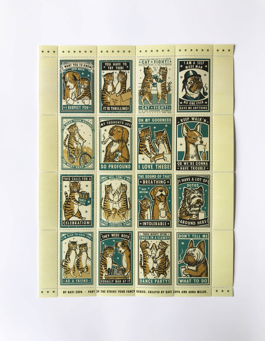 Portland Stamp Company Artis Series | Ravi Zupa | Complicated Friendships