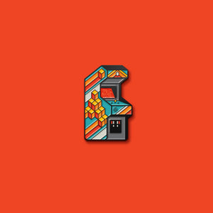 Arcade: Build | Soft Enamel Lapel Pin | DKNG (CA)