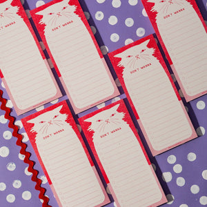 Don't Wanna - Risograph Notepad | Bromstad Printing Co. (VA)