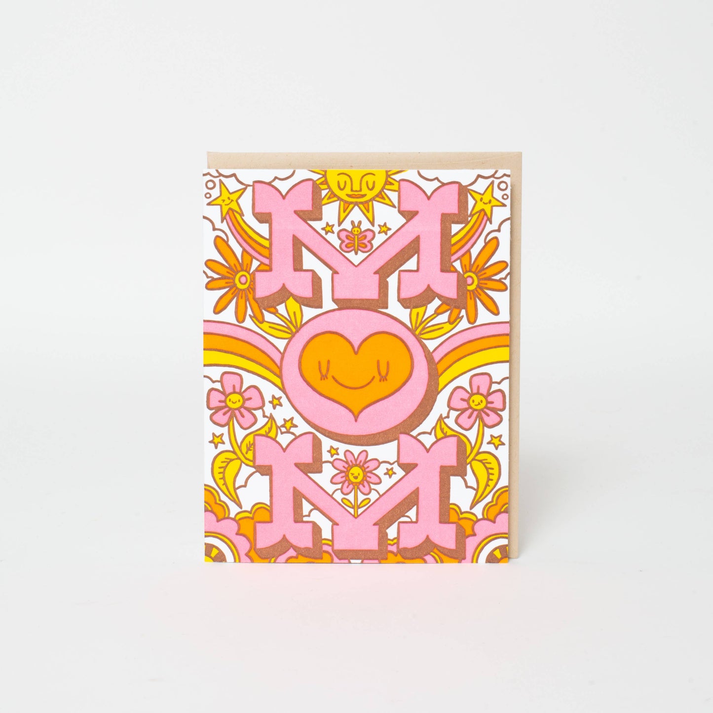 Groovy Mother’s Day Letterpress Card | Hello!Lucky (CA)