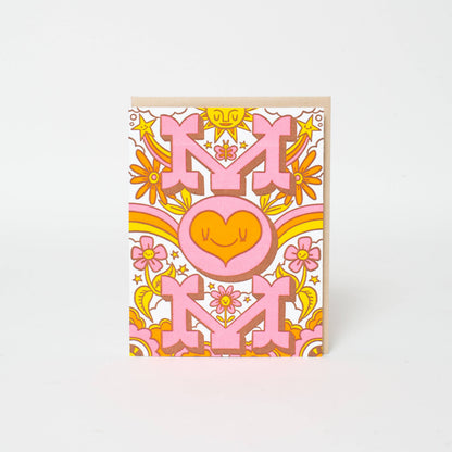 Groovy Mother’s Day Letterpress Card | Hello!Lucky (CA)