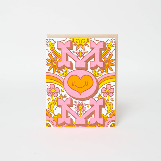 Groovy Mother’s Day Letterpress Card | Hello!Lucky (CA)