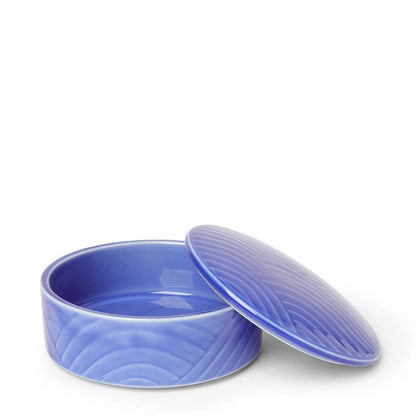 Himari Blue Ceramic Bowl | Short | (Japan)