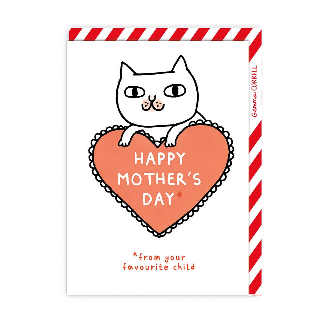 Favourite Child Mother's Day Card | Gemma Correll (UK)