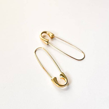 Safety Pin Hoops | Natalie Clare (IL)