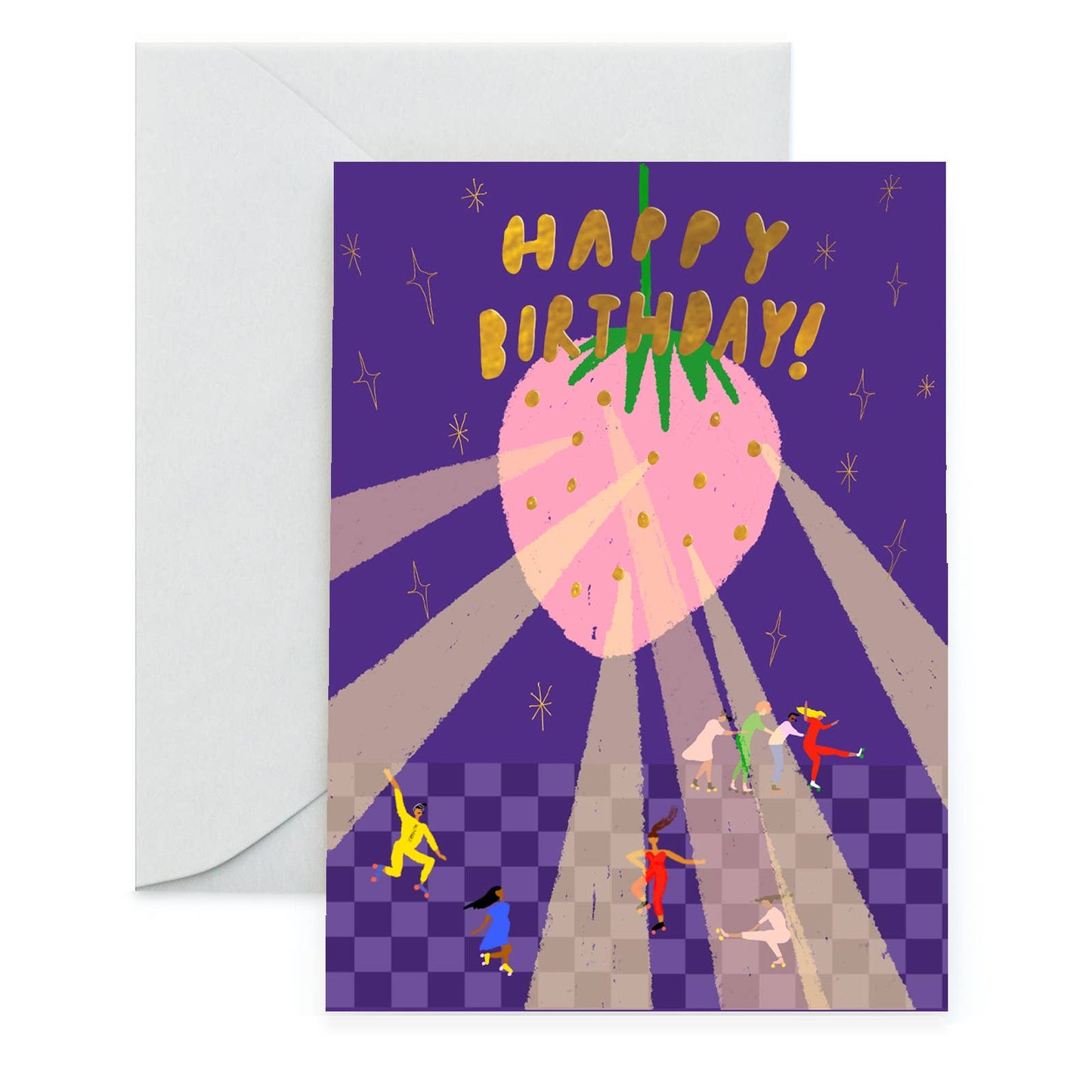 Roller Disco Birthday Card | Carolyn Suzuki (CA)