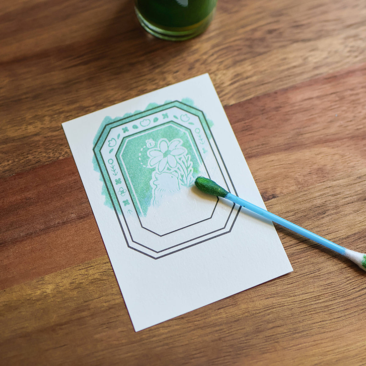 Flower Tales ink swatch cards by Thousand Skies, alternate view 3