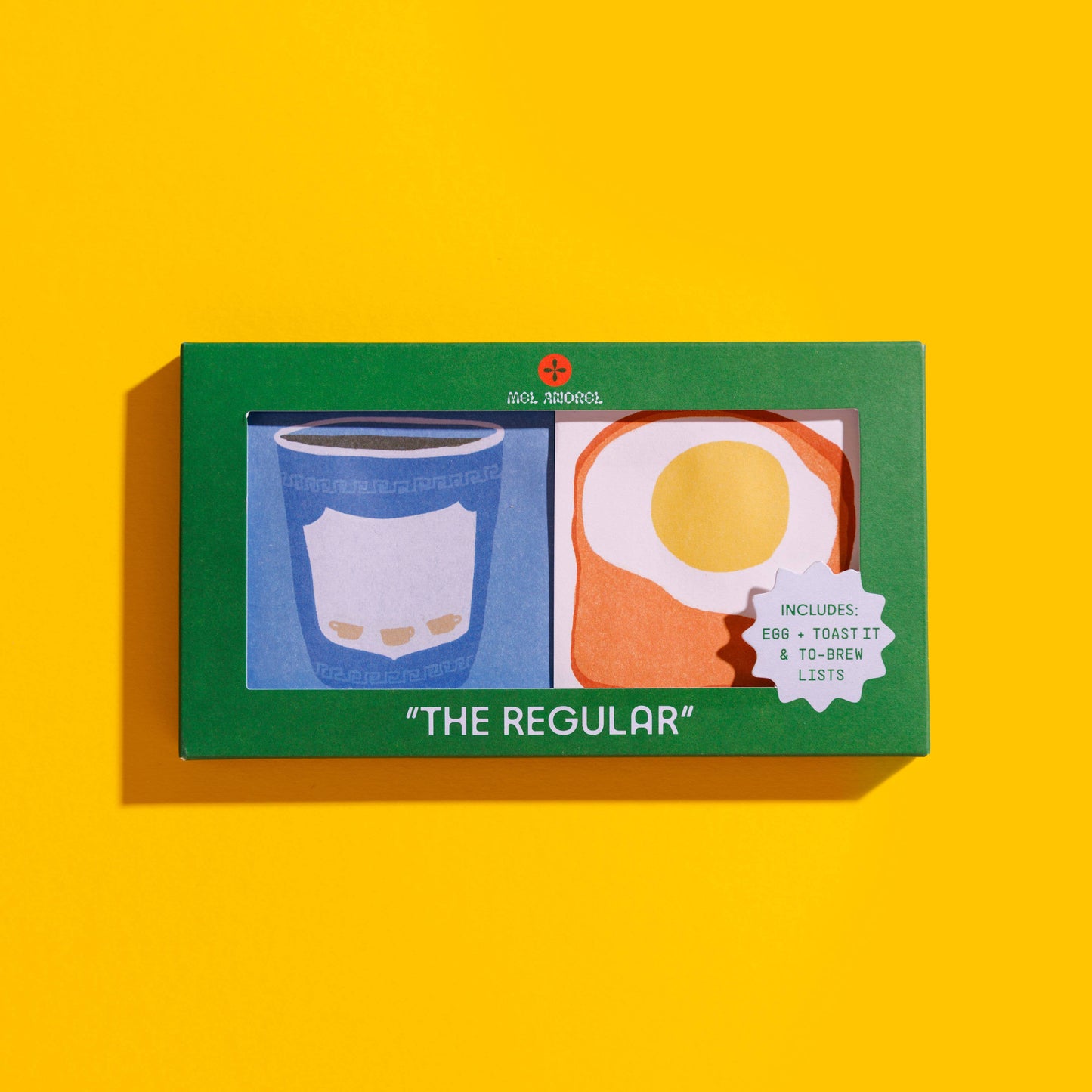 The Regular Sticky Note 2 pk | Mel Andrel (ME)