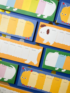 Collin Caterpillar Weekly Desk Planner | Karen Schipper (SC)