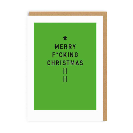 Merry F**king Christmas Card | Ohh Deer (UK)