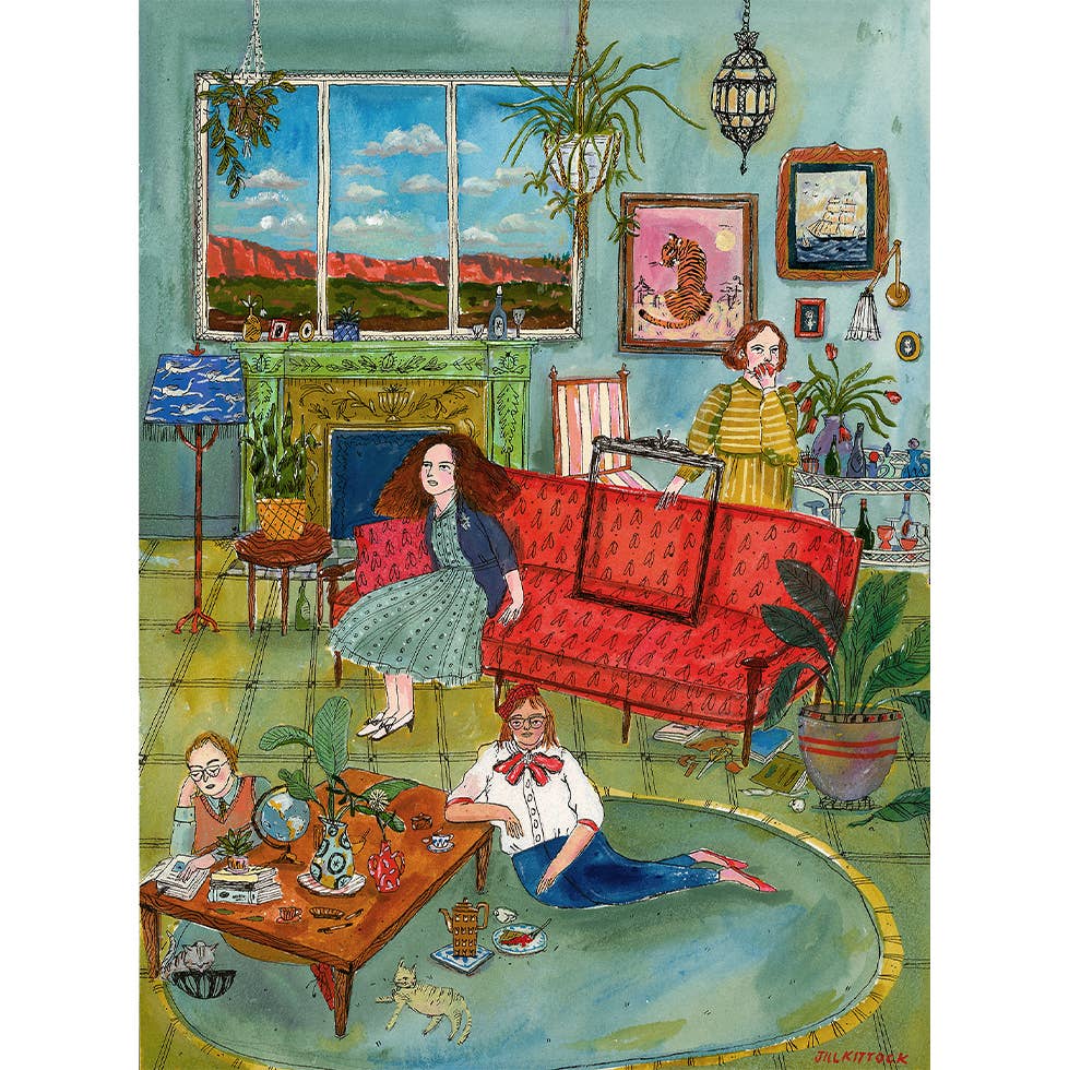 Other People's Living Rooms Print | Jill Kittock (MN)