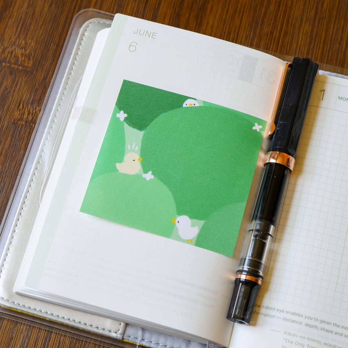 Duckies in Green Pads sticky notes by Thousand Skies, alternate view 6