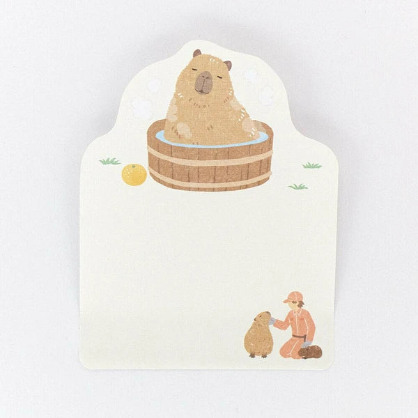 Capybara Sticky Notepad | NB Co. (Japan)