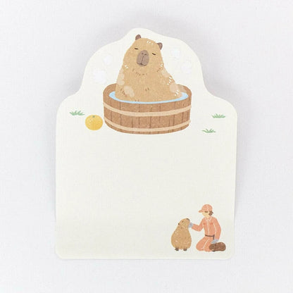Capybara Sticky Notepad | NB Co. (Japan)