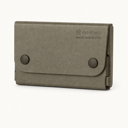 Pasco Pulp Storage Card Case | Black | Midori (Japan)