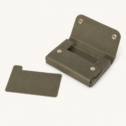 Pasco Pulp Storage Card Case | Black | Midori (Japan)
