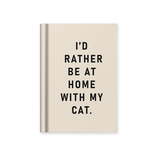 I'd Rather Be at Home Mini Hardback Notebook A7 | Ohh Deer (UK)
