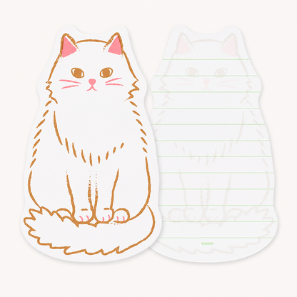 Die Cut Cat Letter Set | Midori (Japan)
