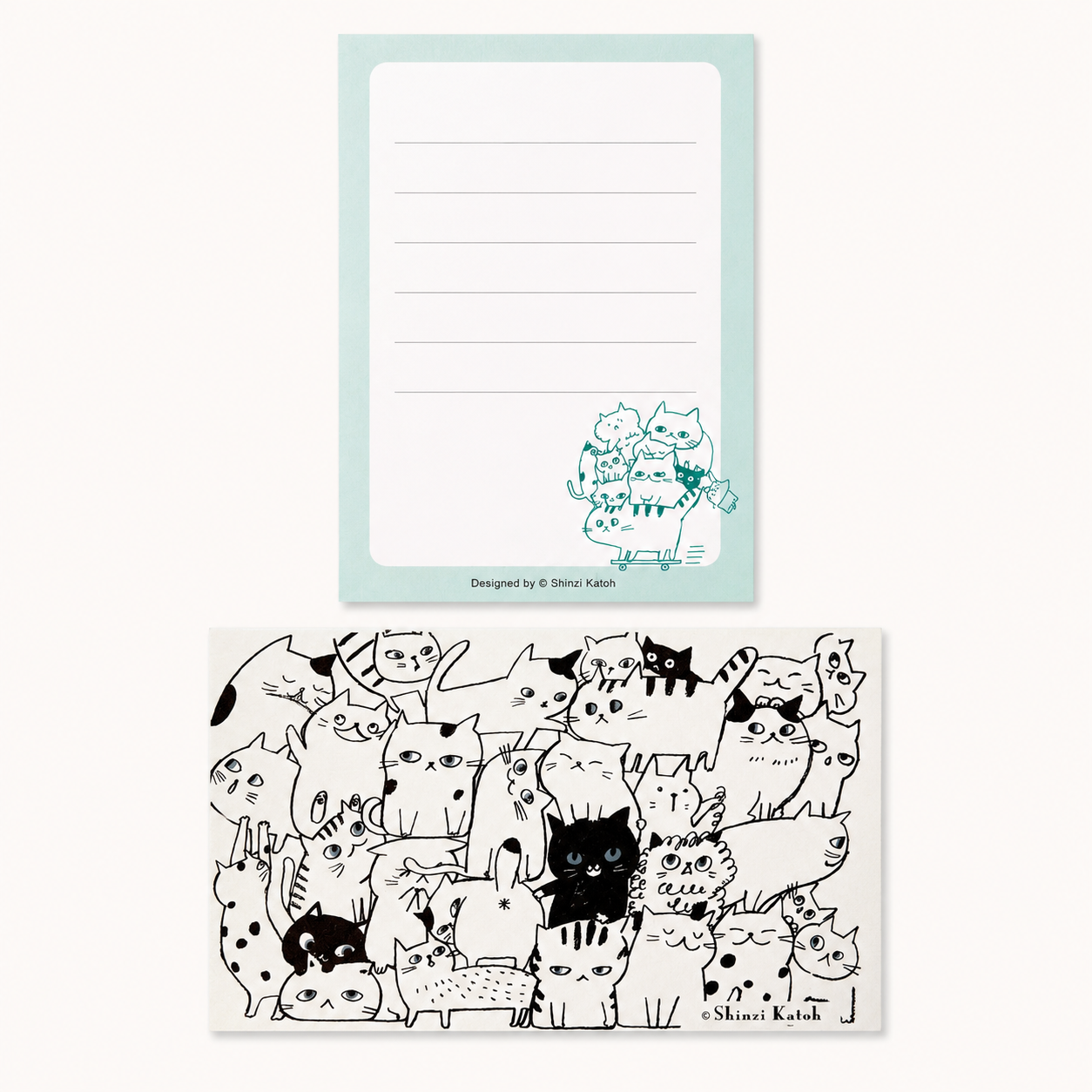 Cathill Mini Letter Set | Various Styles | Shinzi Katoh (Japan)