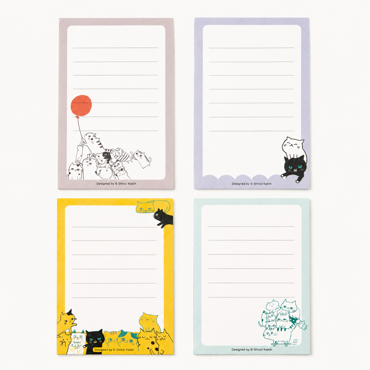 Cathill Mini Letter Set | Various Styles | Shinzi Katoh (Japan)