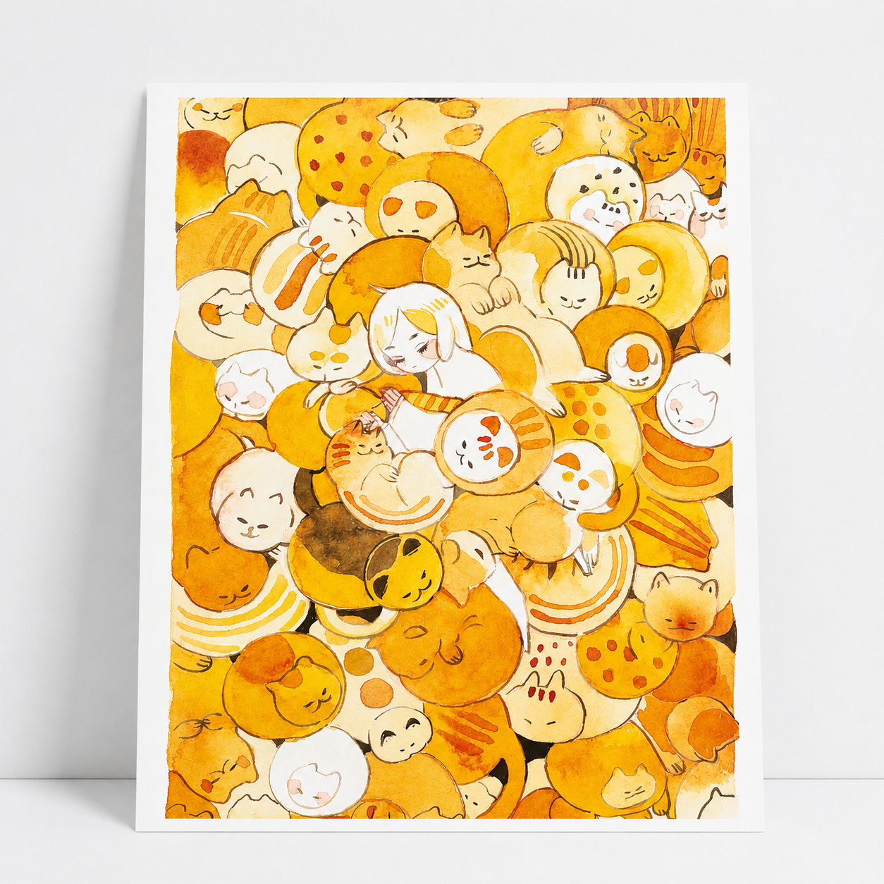 Cat Nap Art Print | Koyamori (CAN)