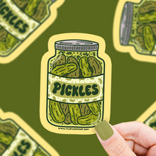 Load image into Gallery viewer, Pickle Jar Vinyl Sticker | Turtle&#39;s Soup (AZ)
