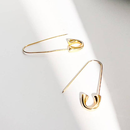Safety Pin Hoops | Natalie Clare (IL)