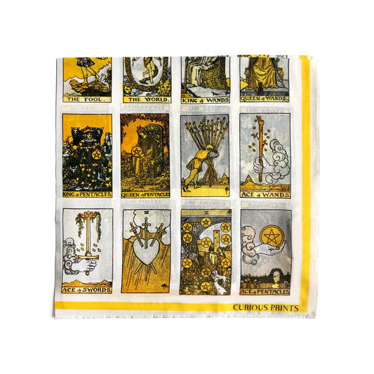 Tarot Card Silk Scarf | Curious Prints (TX)