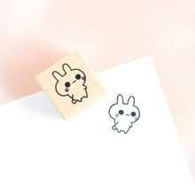 Load image into Gallery viewer, Bunny Awake Rubber Stamp | Robot Dance Battle (CA)
