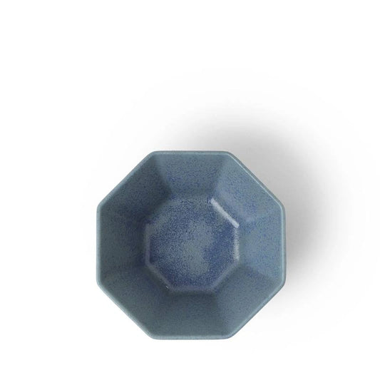 Matte Blue Petite Octagon Bowl (Japan)