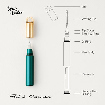 The Field Mouse Refillable Travel Pen | Tom's Studio (UK)