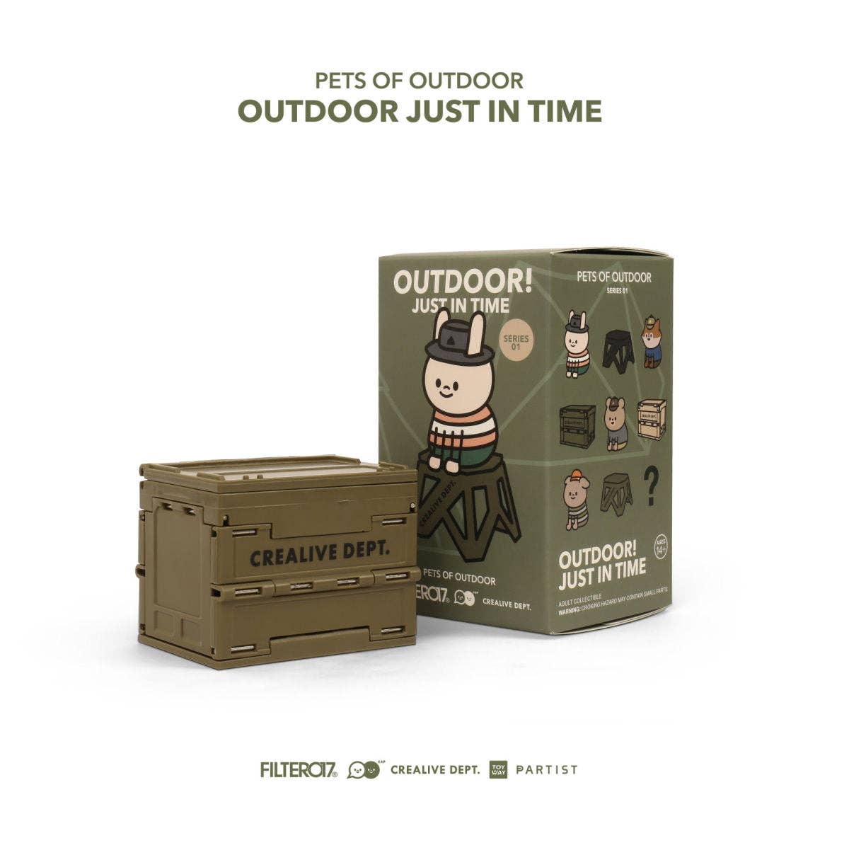Outdoor Animal Vol.1 Blind Box Figurines | TOY WAY (Japan)