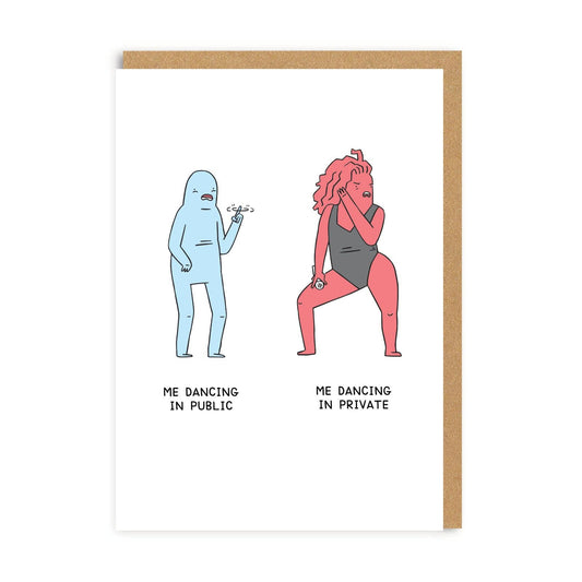 Dancing in Public vs dancing in private  | (UK)