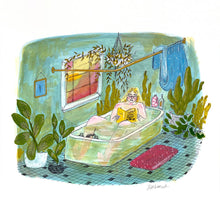 Load image into Gallery viewer, Swamp Thing Art Print | 8x10 | Jill Kittock Art (MN)
