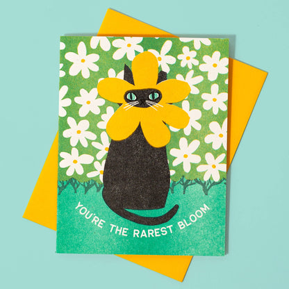 Rarest Bloom Greeting Card | Bromstad Printing Co. (VA)