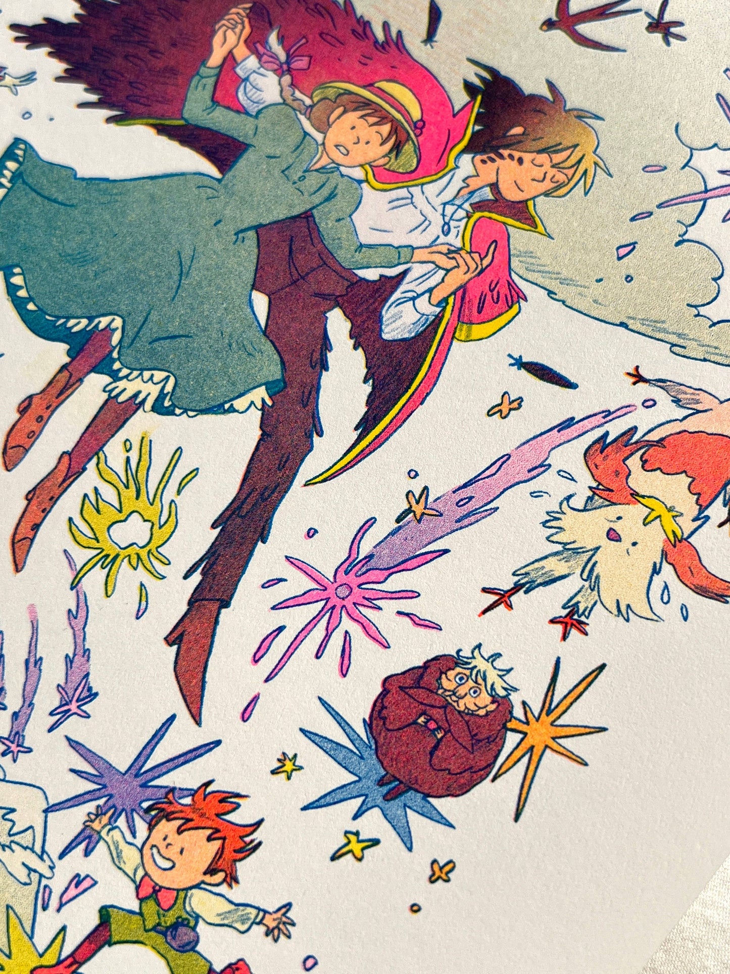 Howl's Moving Castle Riso Print (Small) | Natalie Andrewson (CA)
