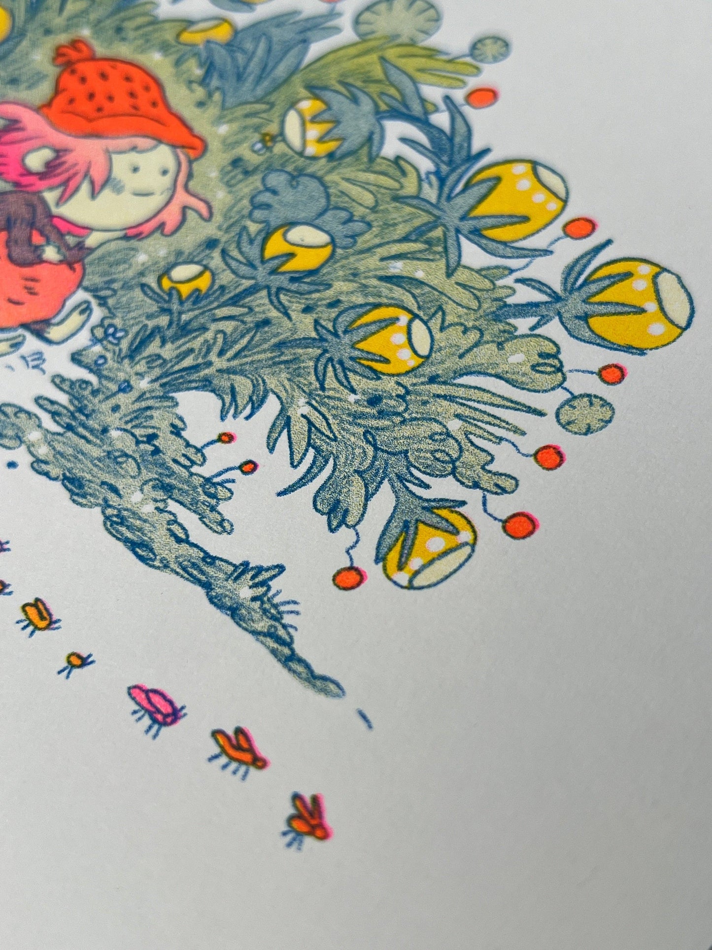 Spirit of Small Beasts Small Riso Print | Natalie Andrewson (CA)