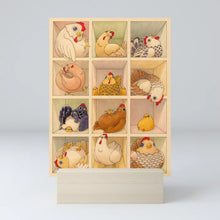 Load image into Gallery viewer, Chicken Coop Mini Art Print | Felicia Chiao (CA)
