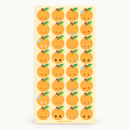 Clementine Emotions Planner Sticker Sheet | Set of 2 | Veronica Porlier (TX)