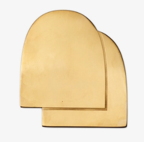 Brass Plated Coaster | Areaware (NY)