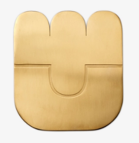 Brass Plated Coaster | Areaware (NY)