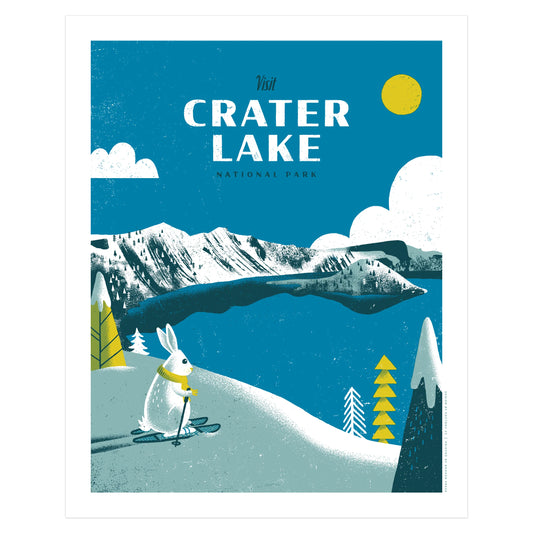 Crater Lake National Park Art Print | Factory 43 (WA)