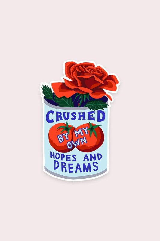 Crushed Vinyl Sticker |  Anna May Henry
