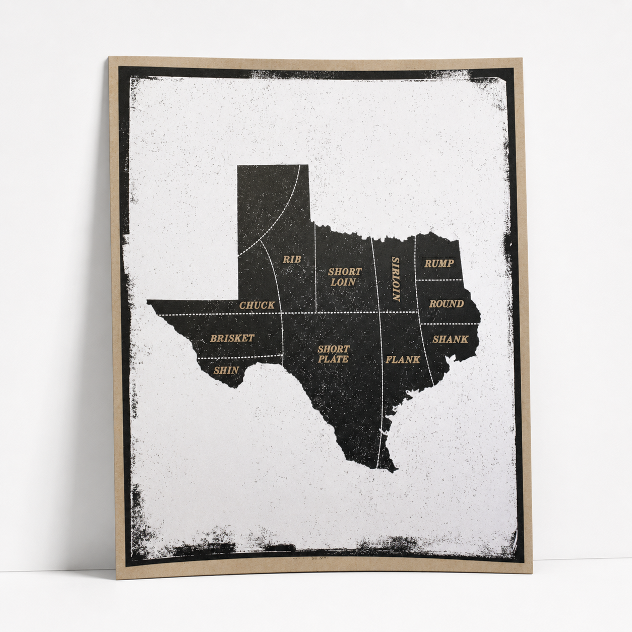 Choice Texas Cuts Screenprint | Nate Duval (MA)