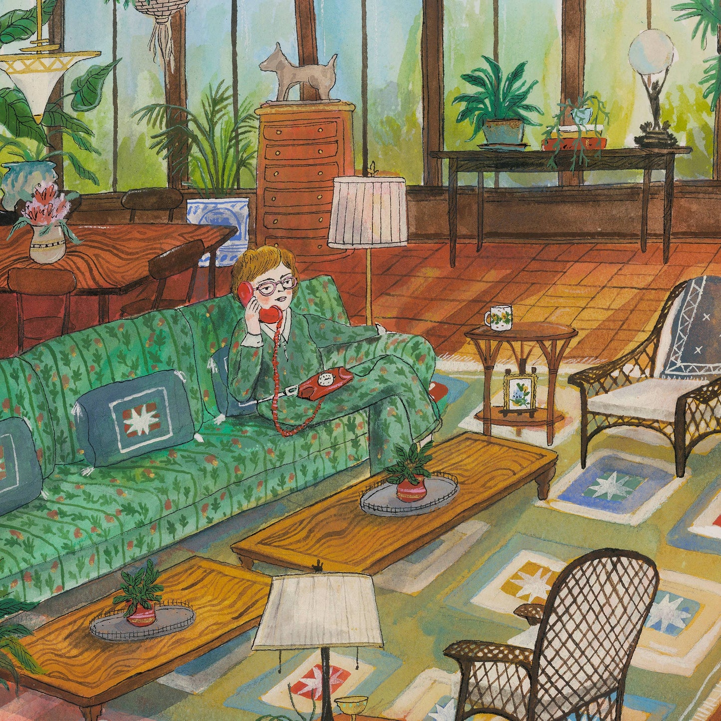 I'm Blending in at Home Print | Jill Kittock (MN)