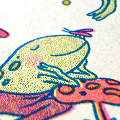 Wild Soul Risograph Birthday Card | Natalie Andrewson (CA)