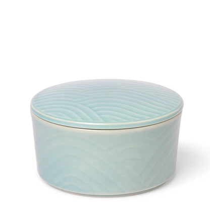 Himari Light Blue Ceramic Bowl | Tall | (Japan)