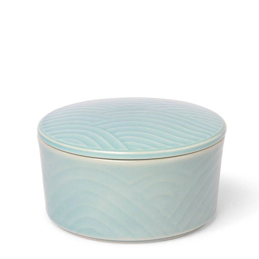 Himari Light Blue Ceramic Bowl | Tall | (Japan)