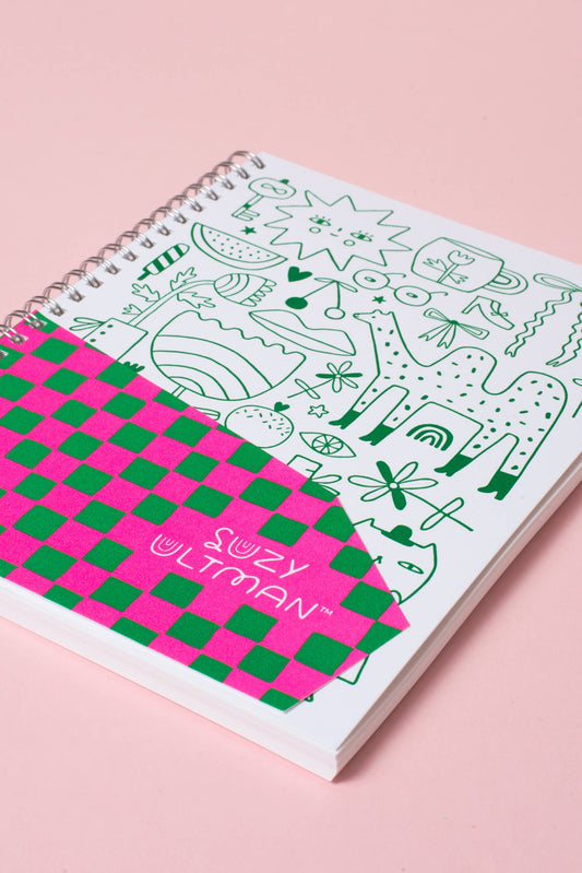 Doodles Letterpress Notebook by Suzy Ultman