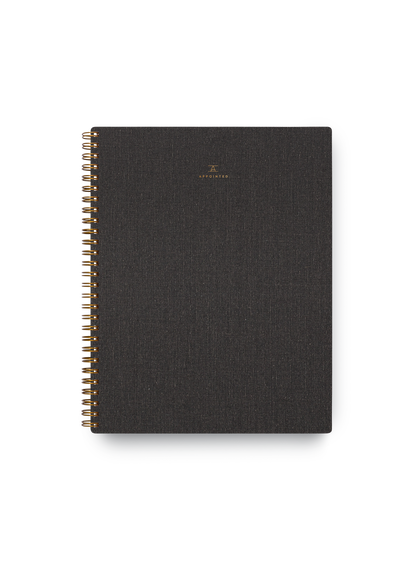 The Notebook (Blank) | Charcoal Gray | Appointed (DC)